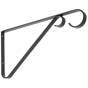 Stanley Hardware 274-563 Plant Brackets, Black, 9"