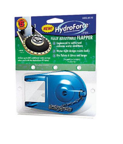 Danco HFL190 Adjustable Flapper, Silicone, Blue