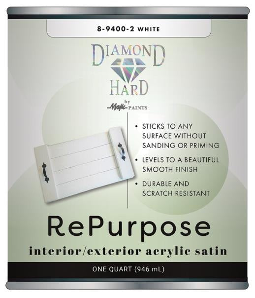 Majic 8-9400-2 Diamond Hard Repurpose Enamel Paint, 1 Quart