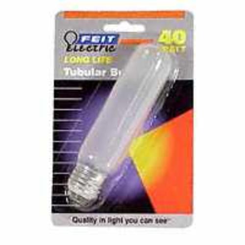 Feit Electric  BP40T10/IF T10 Incandescent Tube Bulb 40W Frosted Finish