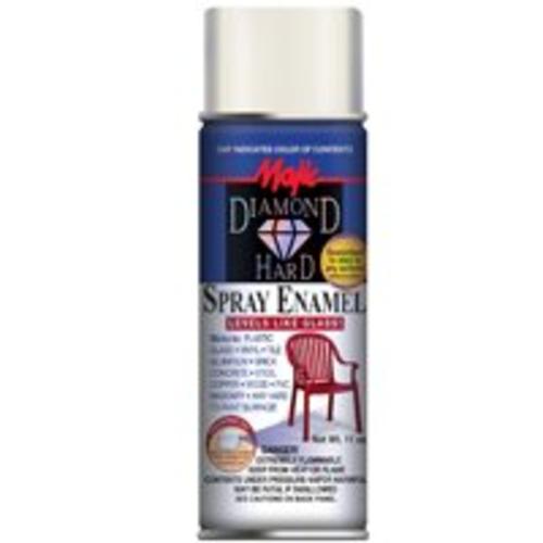 Majic 8-21519-8 Diamondhard Spray Paint, 11 Oz, Off White