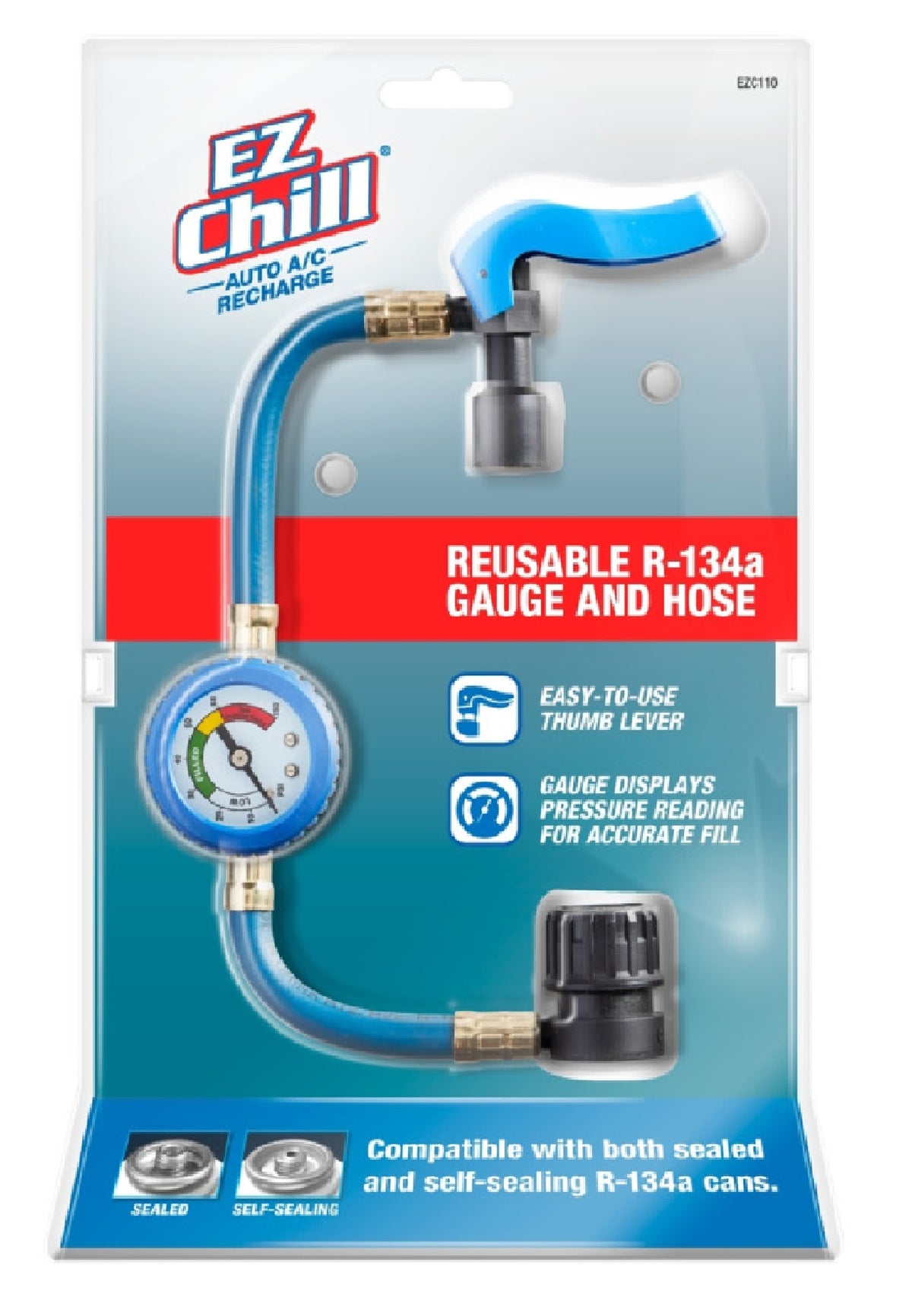 EZ Chill EZC110-4 Reusable Gauge and Hose