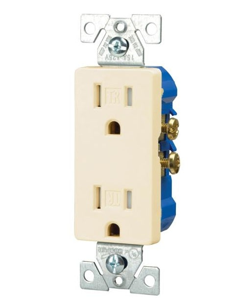 Cooper Wiring TR1107LA-BOX Tamper Resistant Duplex Receptacle