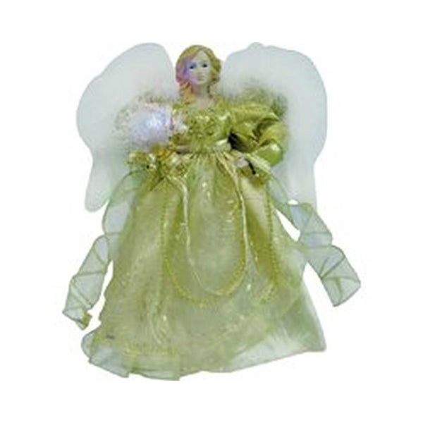 Hometown Holidays A-7070 Fiber Optic Angel Christmas Decoration, 12 In