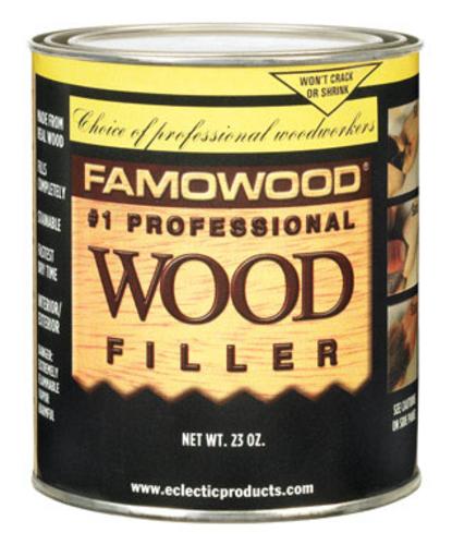 Famowood 36021128 Solvent Based Wood Filler, 23 Oz