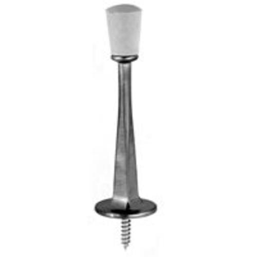 Mintcraft H20-Z026C Rigid Door Stops, 3-1/8", Satin Chrome