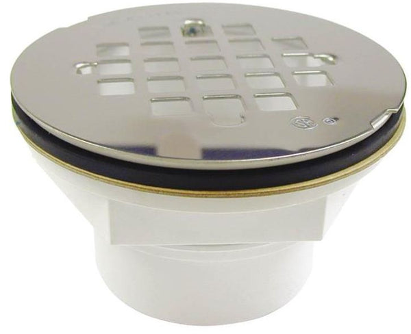 B & K 133-106 Plastic Shower Drain, 2"