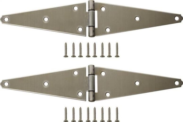 Prosource HSH-S04-C1PS Heavy Duty Strap Hinges, 4"
