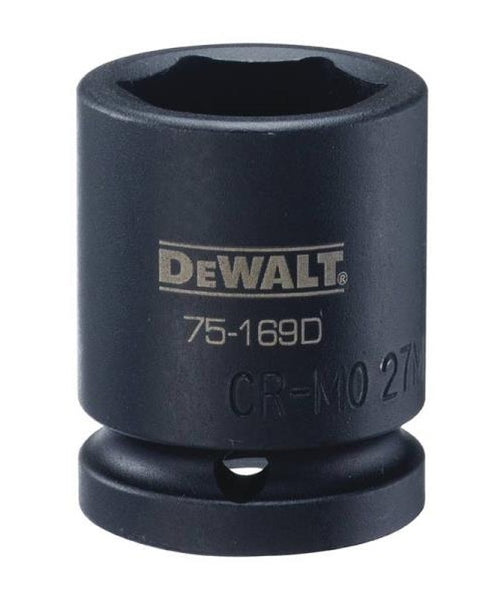 DeWalt DWMT75169OSP Drive Impact Socket, Black Oxide, 27 MM