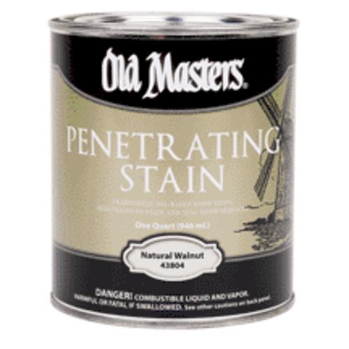 Old Masters 43804 Qt Natural Walnut Penetrating Stain