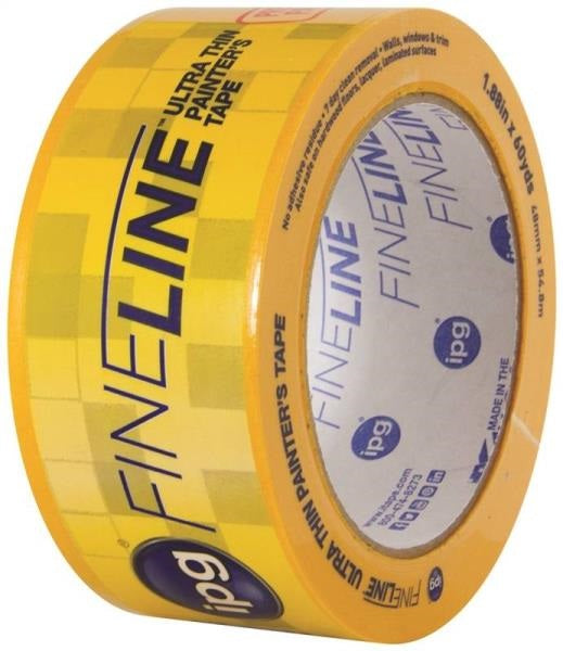 IPG WFL 4855 Ultra Thin Painter’s Tape, 1.88" x 60 yard