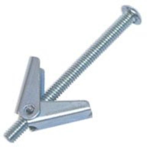 Cobra Anchors 096Y Spring ToggleBolt, 1/4" x 4"