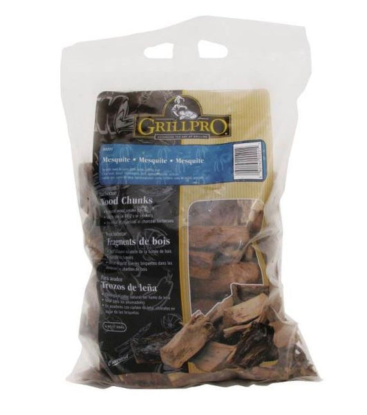 GrillPro 00201 Mesquite Flavor Wood Chunks, 5 Lbs