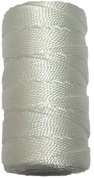 Ben-Mor 60112 Twisted Nylon Mason Twine, White, #18 x 500&#039;