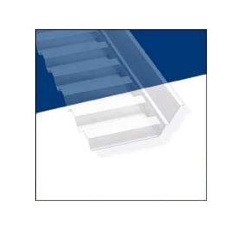 Palram Americas 108657 Sidewall Connector Flashing, 4&#039;-2", Clear