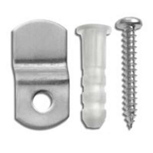 Hillman 50222 Mirror Clip Set, 3/8", Metal