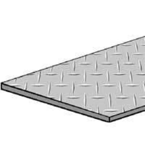 Stanley 316349 Aluminum Tread Plates, Brite, 12"X24"