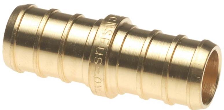 Apollo APXC1212 Pex Coupler, 1/2" x 1/2"