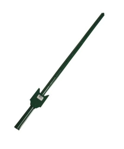 CMC TP133PGN070 Heavy Duty Fence T-Post, 7&#039;, Steel, Green