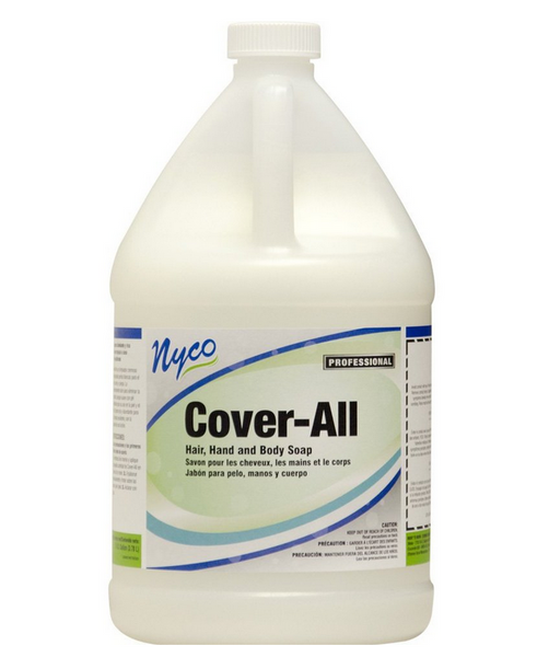 Nyco NL576-G4 Cover All Hair, Hand And Body Soap, 128 Oz