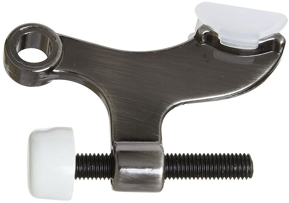 National Hardware N325-803 Hinge Pin Door Stop, Pewter