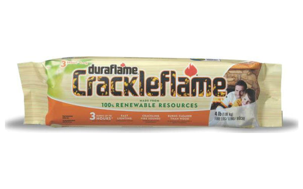 Duraflame 04637 Crackleflame Firelogs, 4 lbs