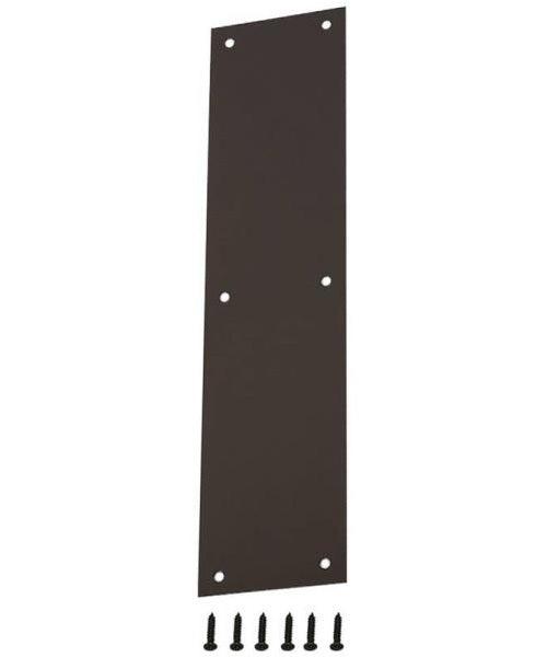 Prosource 32238ORB-PS Push Plate, 3-1/2" x 15", Ornamental Bronze