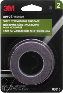 3M 03615 Molding Tape, 7/8" x 5'