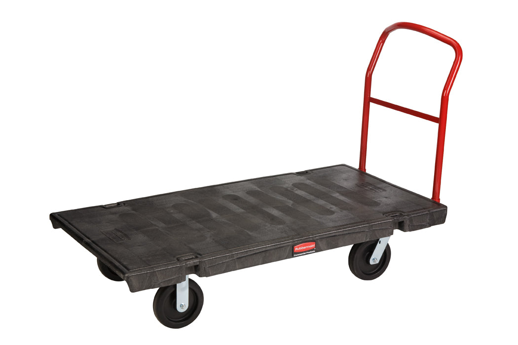 Newell Rubbermaid FG446600BLA Platform Truck, 60" x 30"