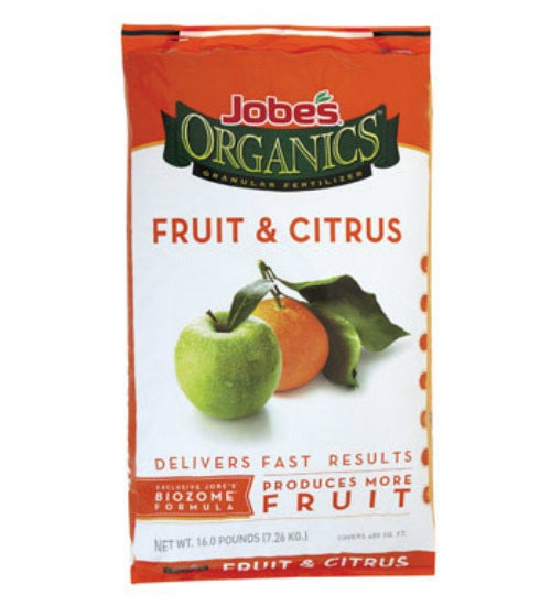 Jobes 09223 Organic Granular Fruit & Citrus Fertilizer, 3-5-5, 16-Lbs