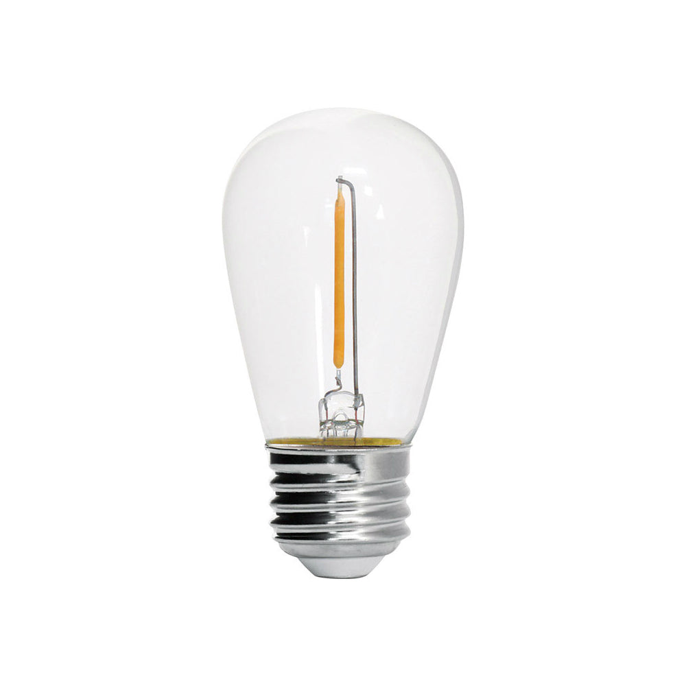 Feit Electric S14/822/FILED/4 String Light LED Replacement Bulbs, 11 Watts