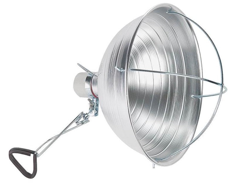 Power Zone 80600 Adjustable Multi-Purpose Brooder Clamp Light, Silver, 300W