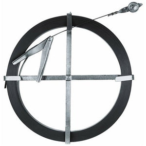 Cobra Products 70500 Flat Sewer Rod With Holder, 3/4"x50'