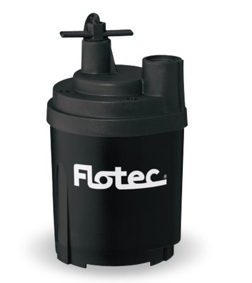Flotec FP0S1300X Tempest Water Removal Utility Pump 1/6 HP, 1470 GPH
