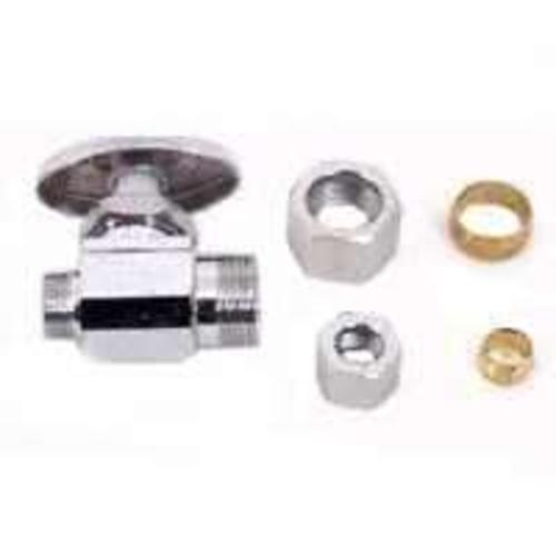 Plumb Pak PP20063LF Quarter Turn Straight Valve, 5/8" x 3/8"