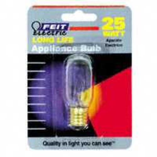 Feit Electric BP25T8N T8 Incandescent Tube Bulb, 25Watt, Clear