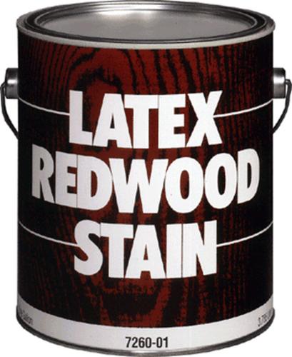 Valspar 057.7260-01.007 All-Purpose Exterior Latex Redwood Stain, 1 Gallon