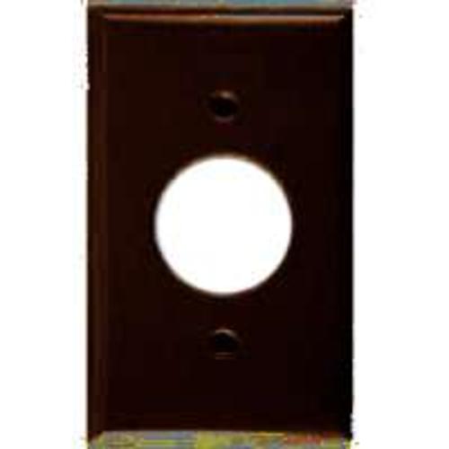 Cooper Wiring PJ7B 1G Receptacle Plate - Brown