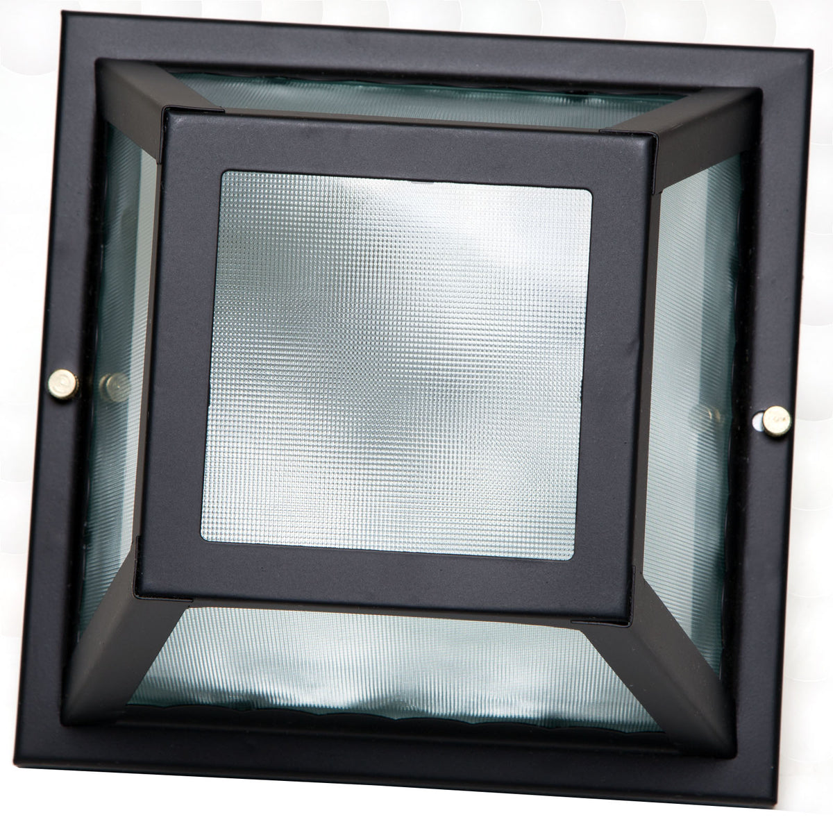 Boston Harbor 6276BK3L Metal Porch Light Fixture, Black