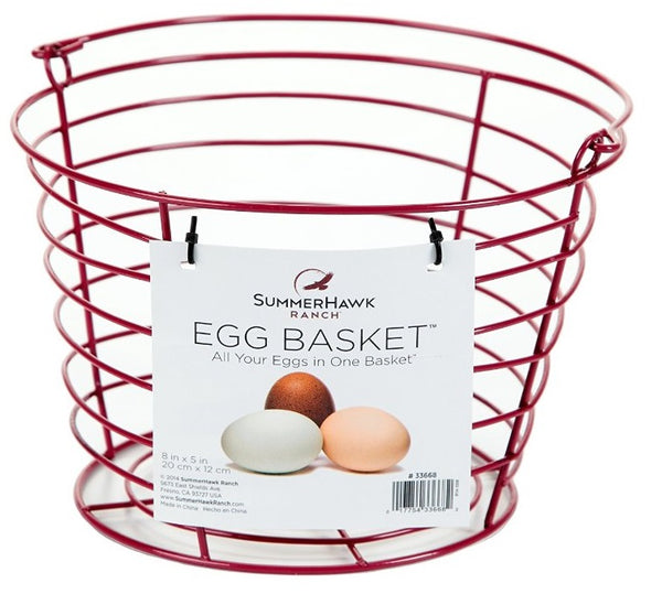 SummerHawk Ranch 33668 Egg Basket, 8" x 5.75"