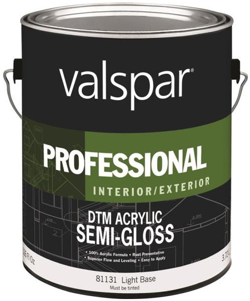 Valspar 81131 Professional Direct To Metal Acrylic Paint, Gallon