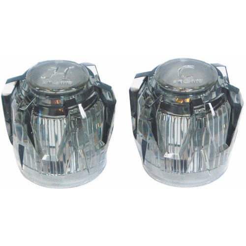 Us Hardware P-045SC Plastic Handles, Smoke