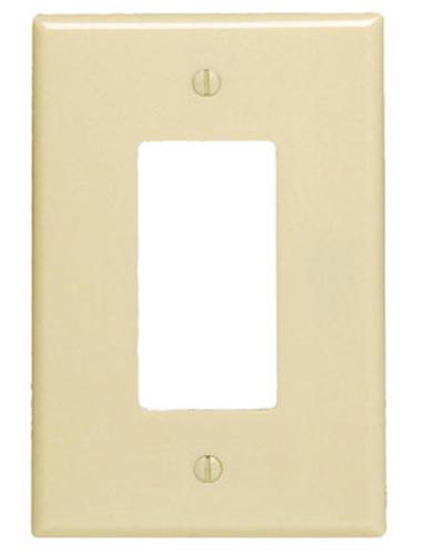Cooper 2751V-BOX 1-Gang Decorator Wallplate, Ivory