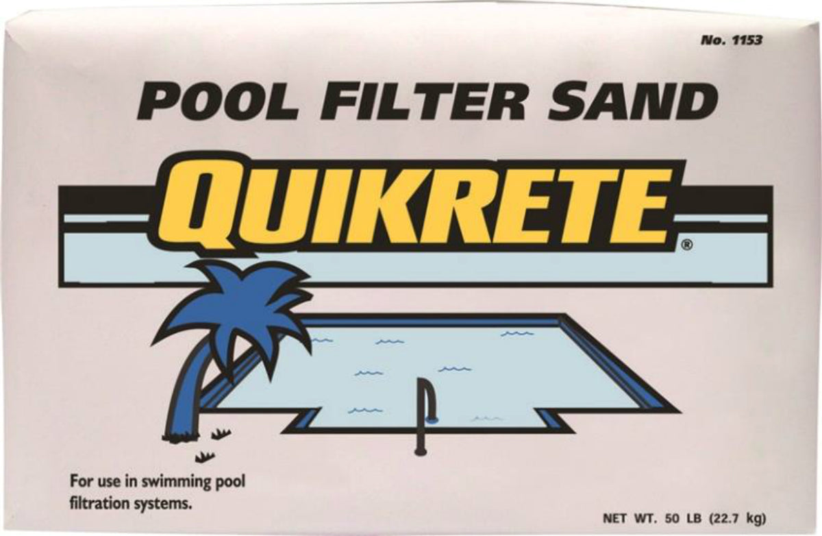 Quikrete 1153-50 Pool Filter Sand, 50 Lb