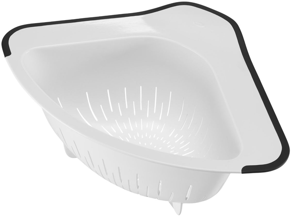 OXO Good Grips 11132800 Over-The-Corner Colander, White