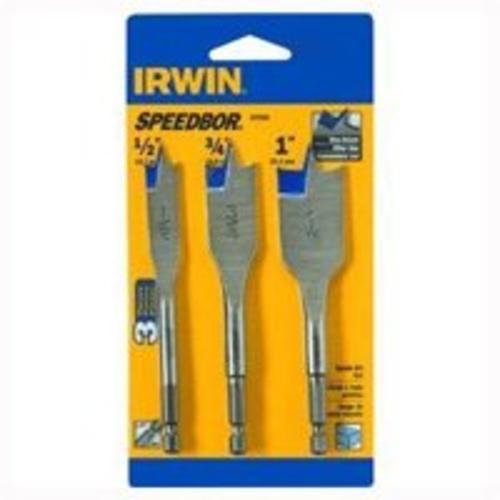 Irwin 88889 Wood Boring Bit Set, 3Pc