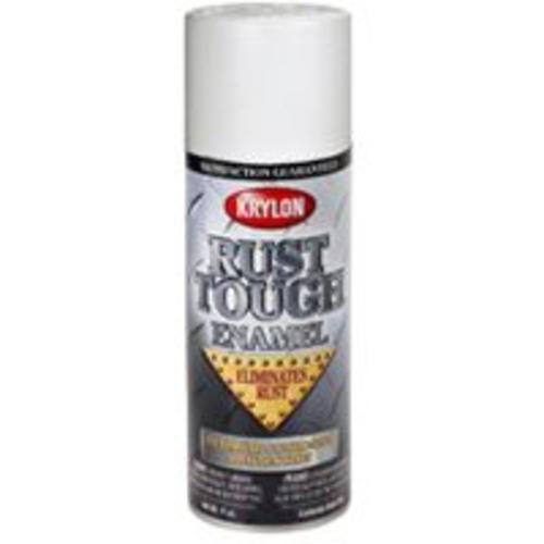 Krylon RTA9201 Rust Preventative Spray Enamel, 12 Oz, Semi-Flat White