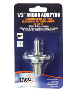 Dico 535-ARBOR Arbor Adaptor, 1/2"