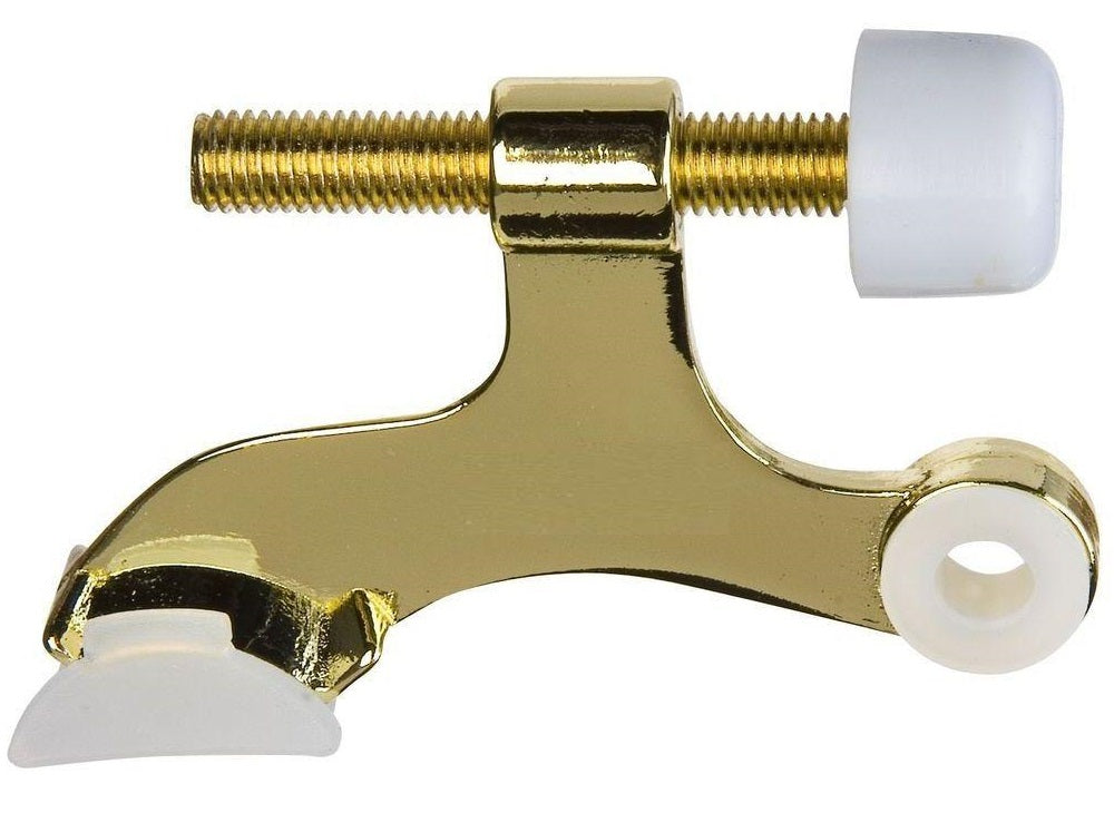 Prosource H20-B040C-PS Deluxe Hinge Pin Doorstops, Polished Brass