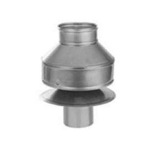 Selkirk 196802 Directional Cap, 6", Stainless Steel